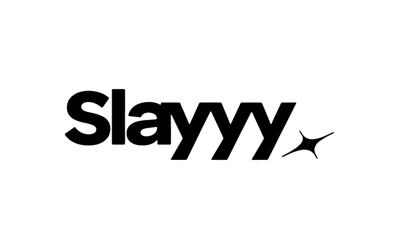Wordmark Slayyy et son étoile